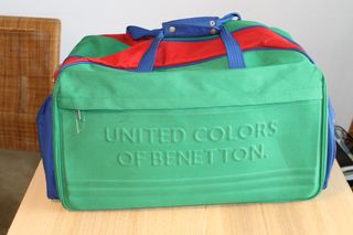 Vintage Benetton: Bolso de viaje de los 90