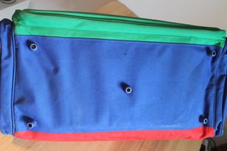 Vintage Benetton: Bolso de viaje de los 90