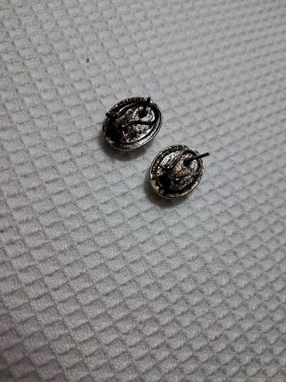 Pendientes perlas blancas