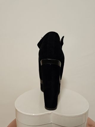 Botines altos plataforma topshop 38