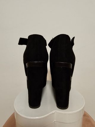 Botines altos plataforma topshop 38