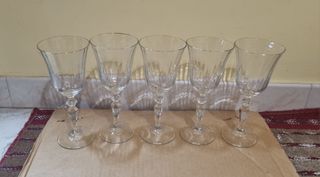 Calici in cristallo soffiato Élite casa