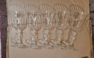 Calici in cristallo soffiato Élite casa