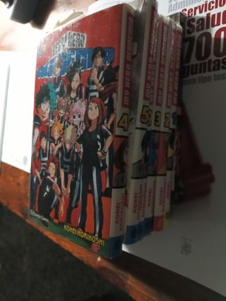 Mangas de Boku no hero