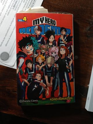 Mangas de Boku no hero
