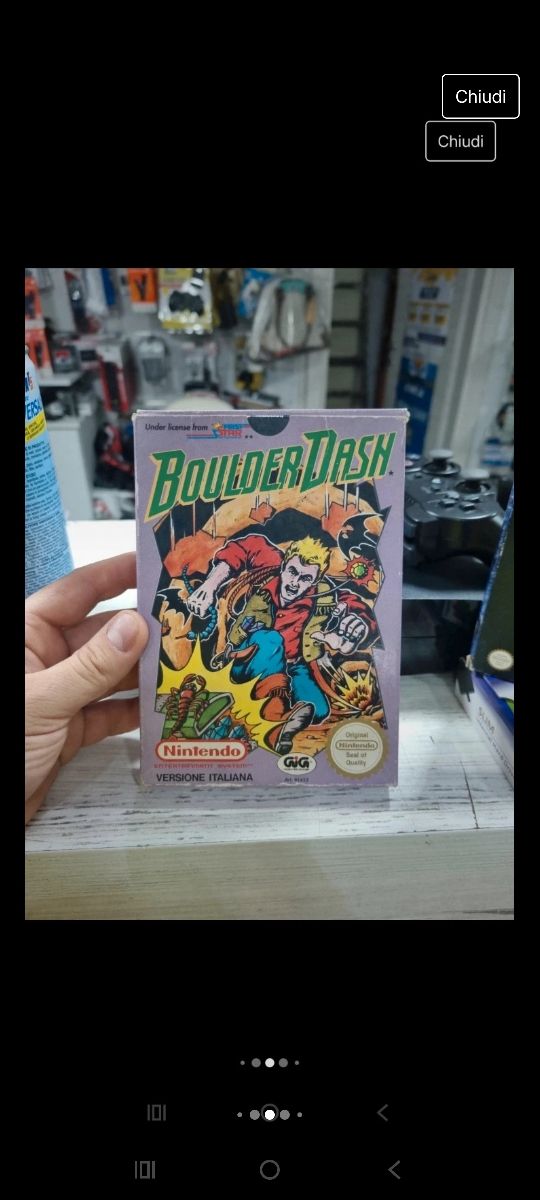 4 giochi scatolati Nintendo nes e nint64