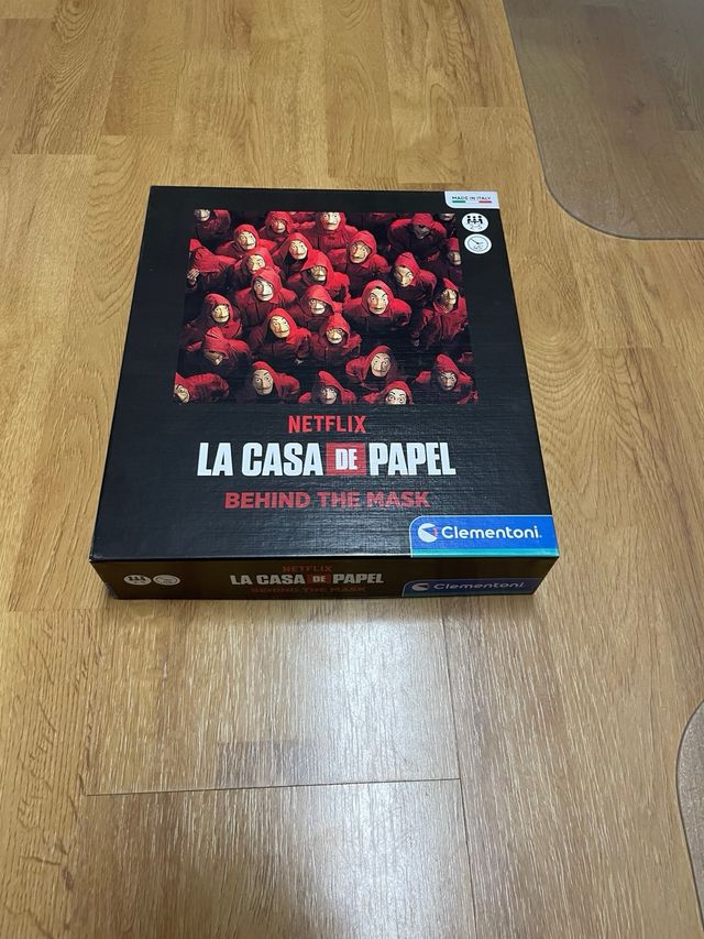 La casa de papel behind the mask