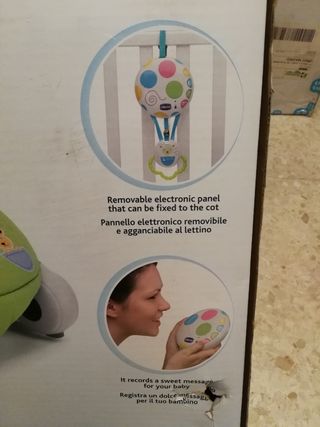 Hamaca niño evolutiva Chicco con grabadora de voz