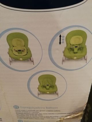 Hamaca niño evolutiva Chicco con grabadora de voz