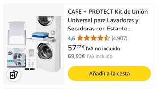 Bandeja lavadora secadora