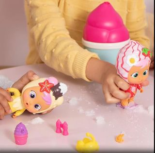 POLVO PARA HACER NIEVE BEBÉ LLORÓN