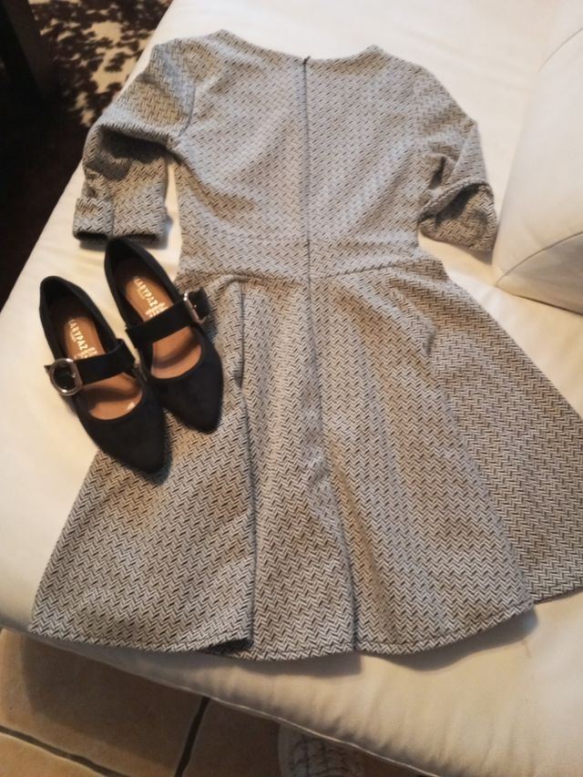 Vestido corto vuelo,invierno