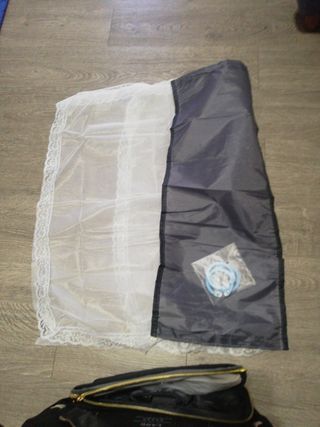 Cuna mochila portátil con mosquitera 
