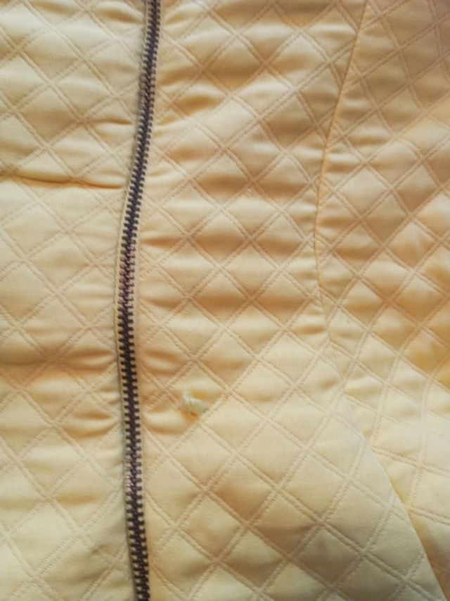 Vestido amarillo vuelo corto