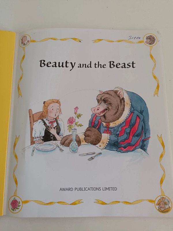 La bella y la bestia en inglés