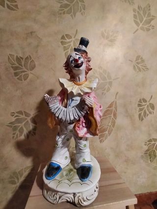 ceramica vintage pagliaccio capodi