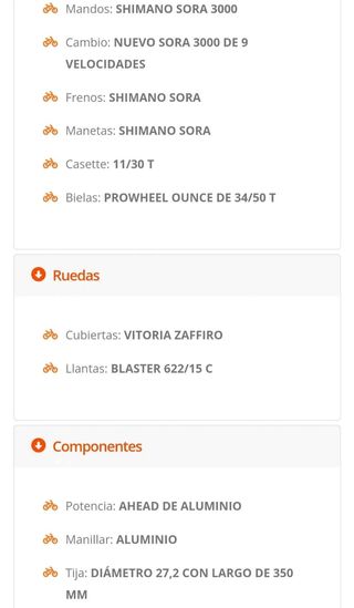 Bpro 100 ruedas gravel