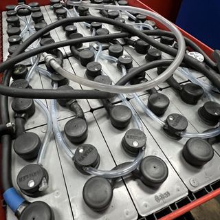 CARRETILLA MITSUBISHI TRIPLE 6,5 M REACONDICIONADA