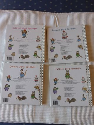 Colección de 4 libros SM Cuentos para aprender