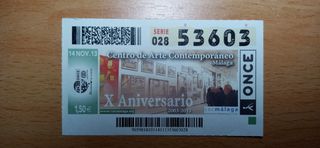 MÁLAGA (10) décimos y cupones