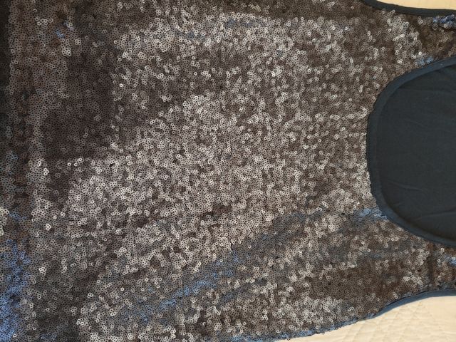 Cuerpo lentejuelas azul