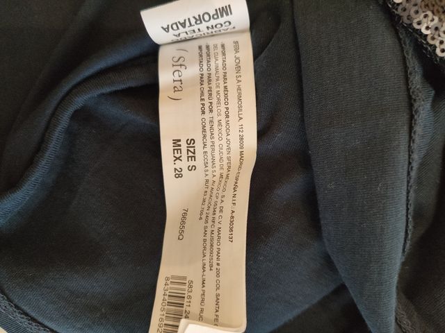 Cuerpo lentejuelas azul