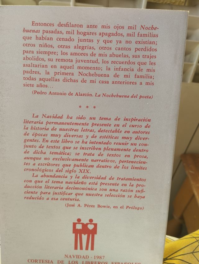 Libro prosas de navidad