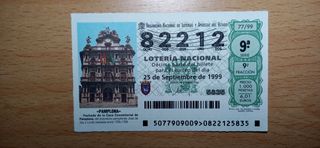PAMPLONA navarra (10) décimos y cupones