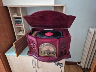 Radio antigua ,para vinilos y cassetes