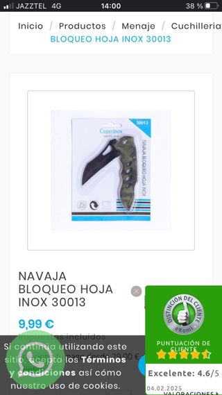 Navaja multiusos richartz solingen. sellos franco.