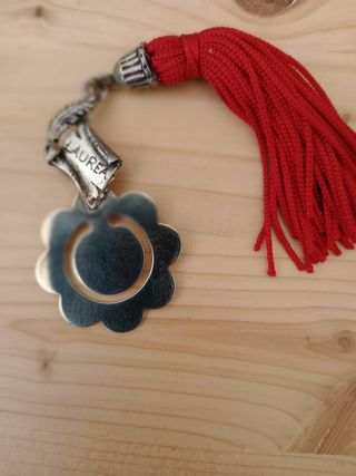 Nuovo segnapagina in argento per regalo di laurea