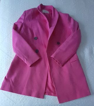 Chaqueta de vestir fucsia