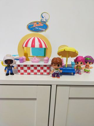 Lote 5 Pinypon e estação de gelados