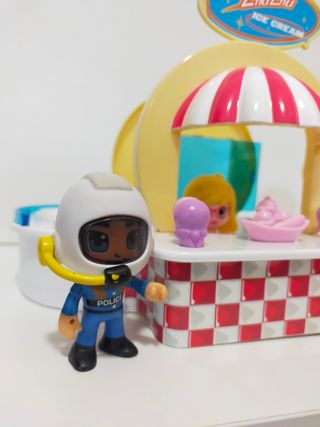 Lote 5 Pinypon e estação de gelados