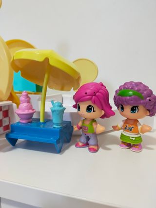 Lote 5 Pinypon e estação de gelados