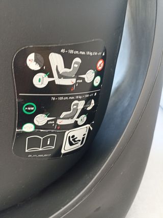 Silla coche 0,1,2,3,4.GB VAYA2 I size.REDUCTOR