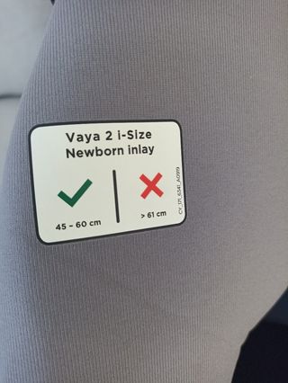 Silla coche 0,1,2,3,4.GB VAYA2 I size.REDUCTOR