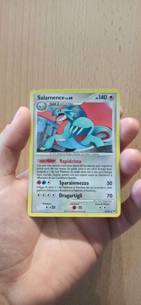 Salamence holo 8/99
