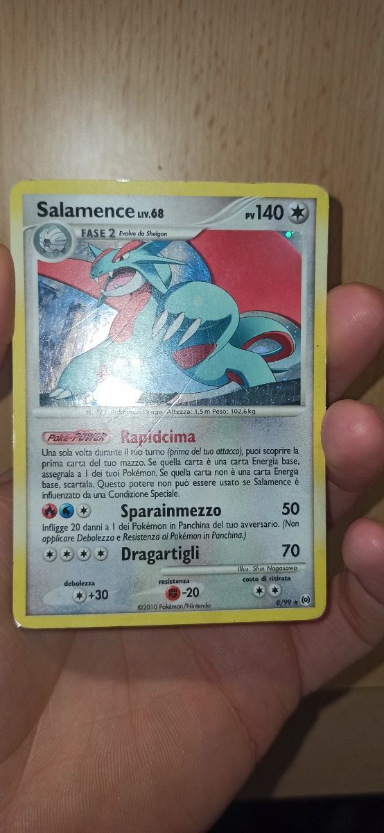 Salamence holo 8/99