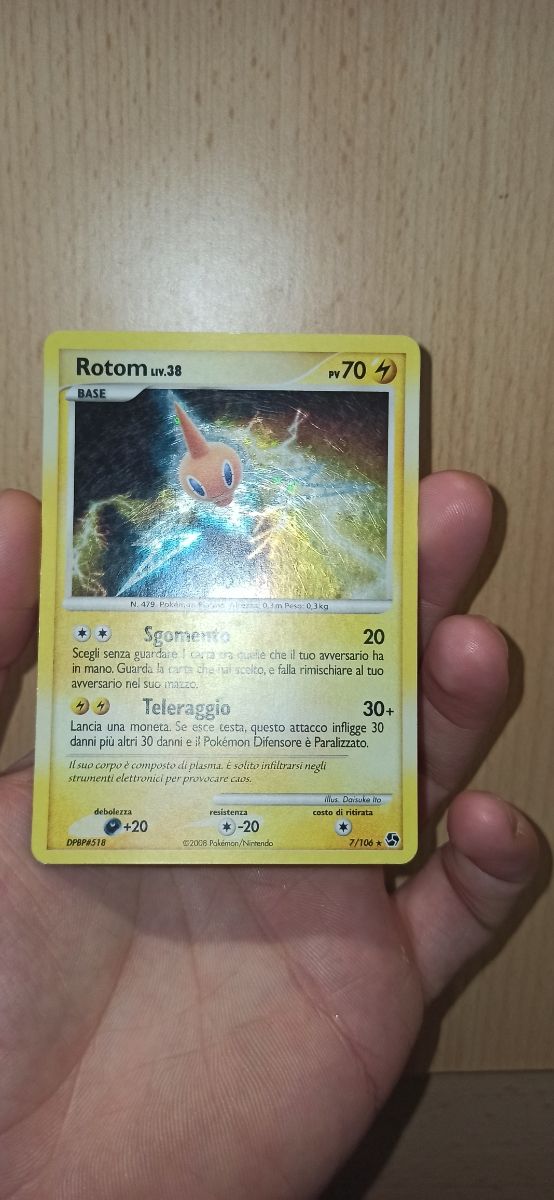 Rotom holo 7/106