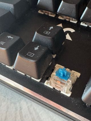 Teclado mecánico blue switch