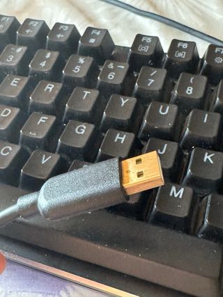 Teclado mecánico blue switch