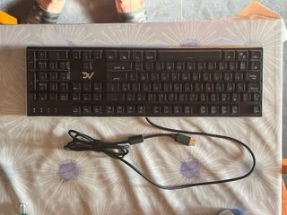Teclado mecánico blue switch