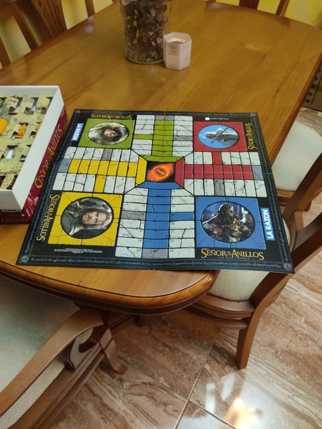 PARCHIS EL SEÑOR DE LOS ANILLOS 