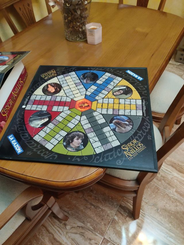 PARCHIS EL SEÑOR DE LOS ANILLOS 