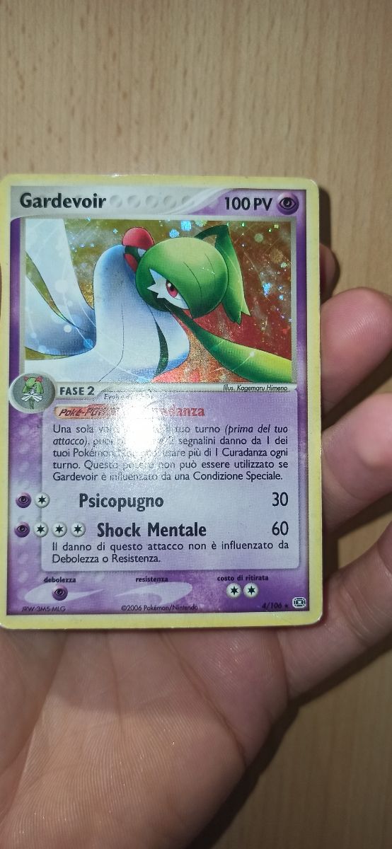 Gardevoir 4/106 holo