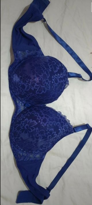 Reggiseno blu elettrico
