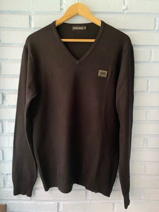 Jersey hombre cuello pico