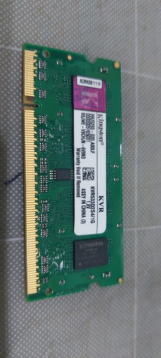 memoria Ram DDR2 Kingston 1gb portátil