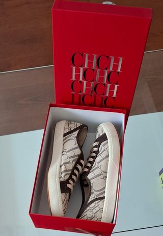 Zapatillas Carolina Herrera beig